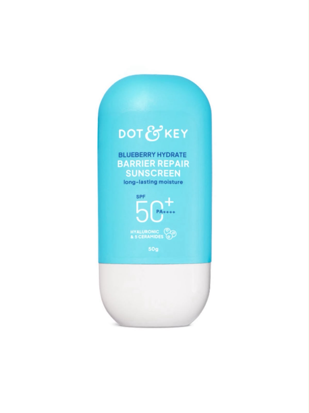 Dot & Key Blueberry Hydrate Barrier Repair Sunscreen SPF 50+ PA++++ In-Vivo Tested