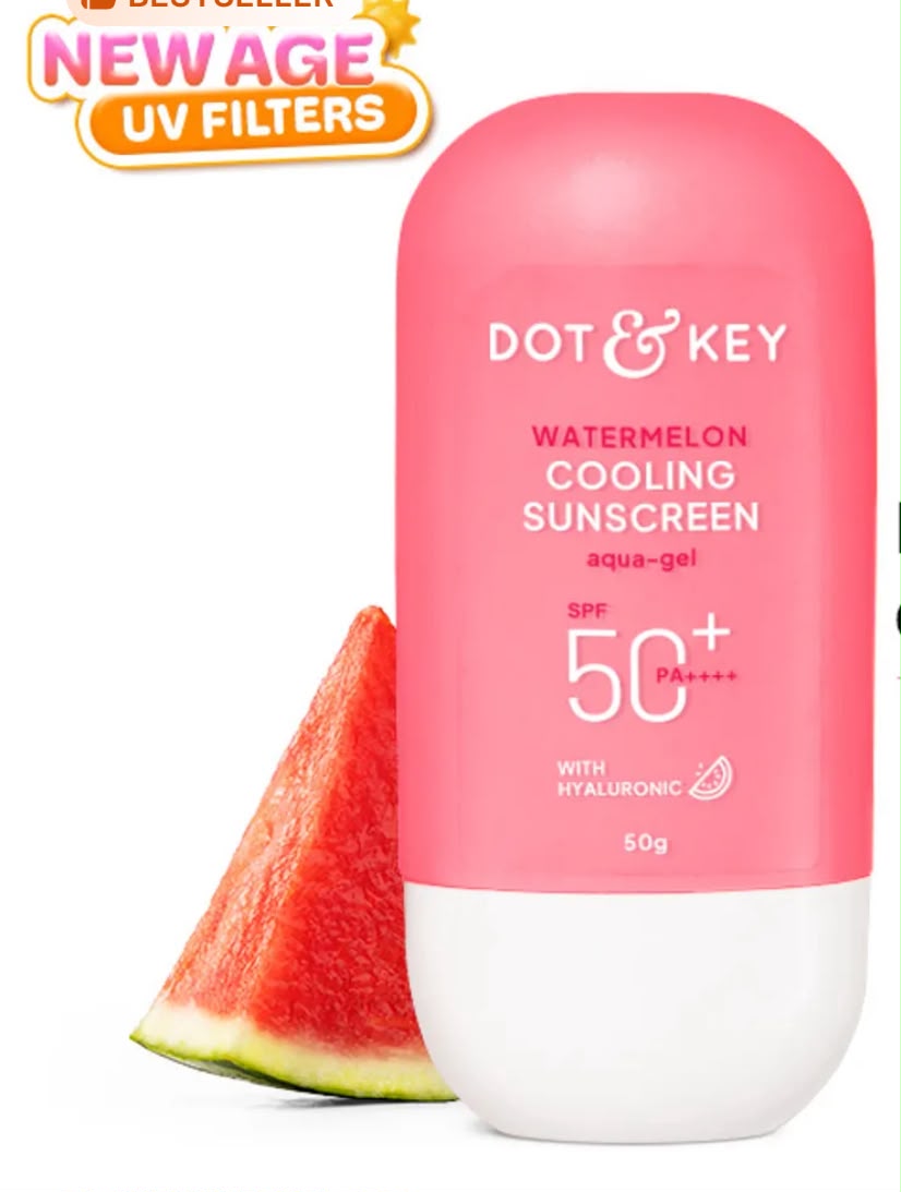 Dot & Key Watermelon Cooling Sunscreen, SPF 50+ PA++++ In-Vivo Tested