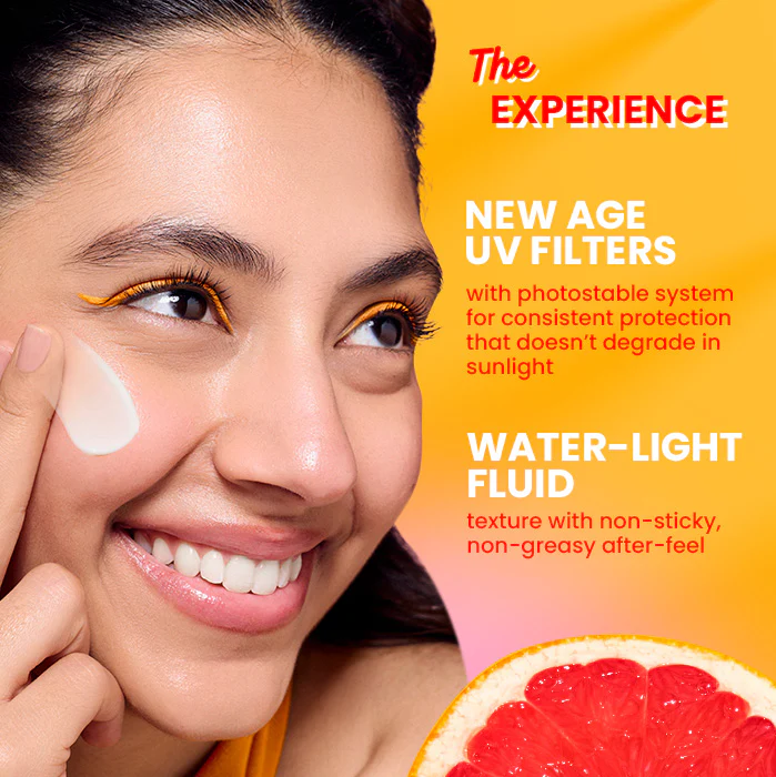 Vitamin C + E Sunscreen SPF 50+ PA++++ With New-Age UV Filters